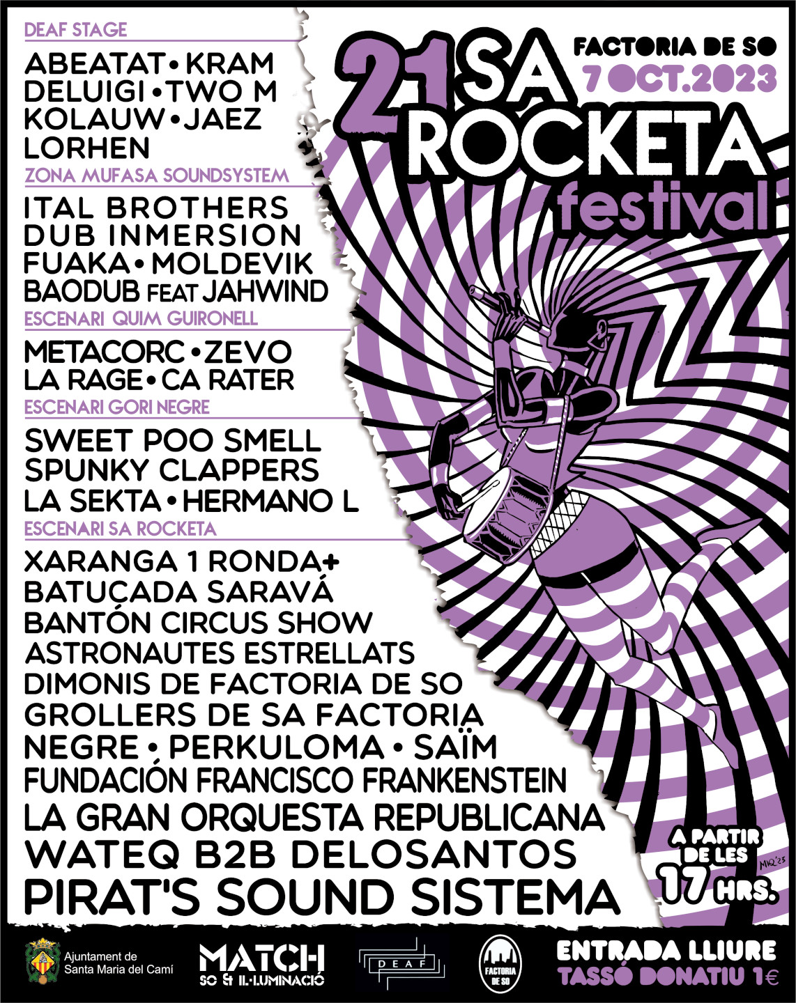 Cartell Sa Rocketa 2023